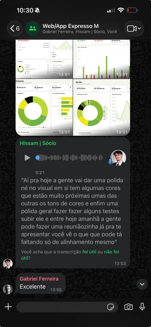 Depoimento de cliente